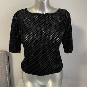 Vintage Black Blouse by Material Girl